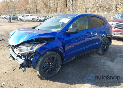 2022 Honda Hr-V 2Wd Sport from USA, damaged, VIN 3CZRU5H12NM734238